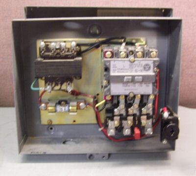 Westinghouse size 1 motor starter w/ encl 372D109GO3