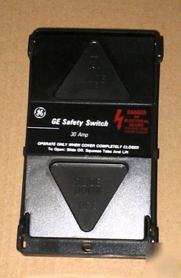 * lot / 10 * ge 30 amp indoor fusible safety switch 