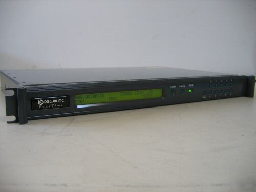 Datum exactime 6000 gps time code & frequency generator