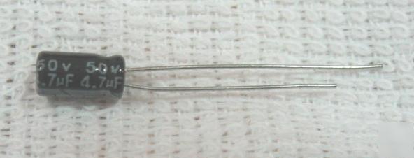 50X 4.7UF 50V electrolytic capacitors