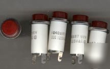 Equipment panel lamp indicators 1/2 w 125 vac
