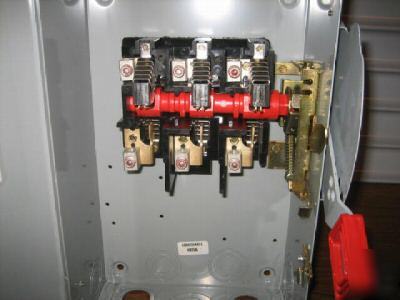 Ge general electric THN3363 disconnect switch 100A a 10