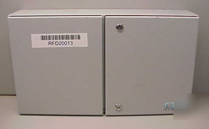 Industrial control panel double-door enclosure