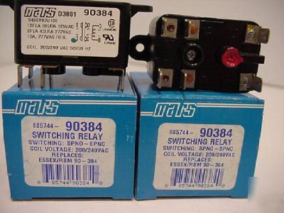 Mars 90384 switching relay coil 208/240 volt