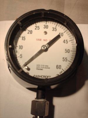 New 0-60 ashcroft pressure gauge-4.5
