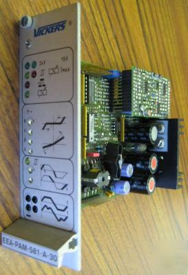 Vickers eea-pam-581-a-30 servo driver ampliflier