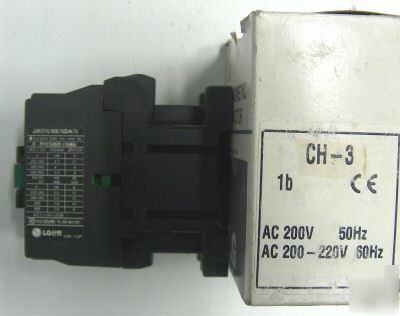 Lg ch-6N ac magnetic contactor AC200V 13A