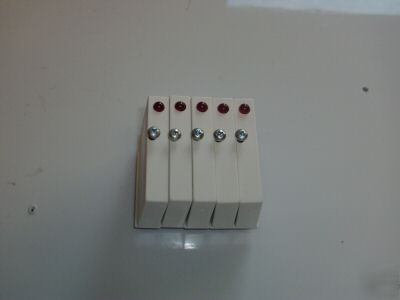 Lot of 5 opto 22 G4IDC5D 2.5-28 vdc input modules