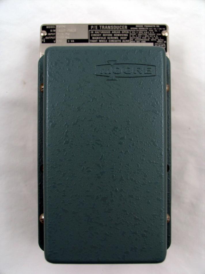 New moore p/e transducer (3-15 psi in) (4-20 ma out)