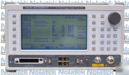 Racal 6113G radio communication tester