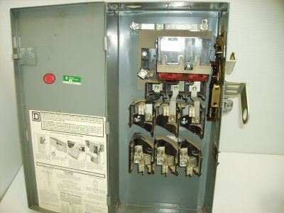 Square d i-line busway switch PQ4210G 100 amp fuse 240V