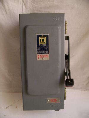 Square d rainproof safety switch 30 amp H26IAWK