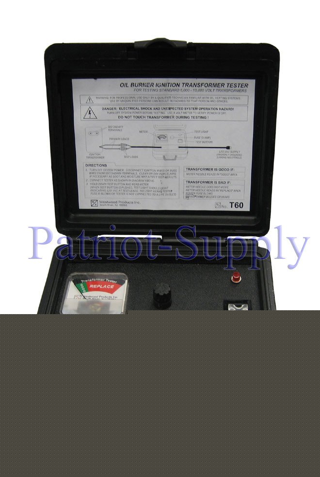 Westwood T60 ignition transformer tester 6,000-10,000V