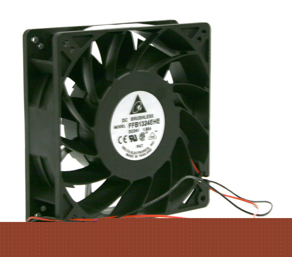127MM delta FFB1324EHE 200CFM ball bearing fan (130MM)
