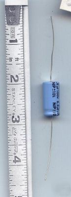 6.8UF 100 volt electrolytic capacitor radial 100 lot