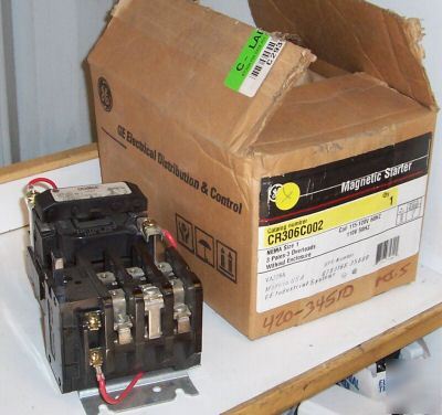 General electric CR306C002 starter 