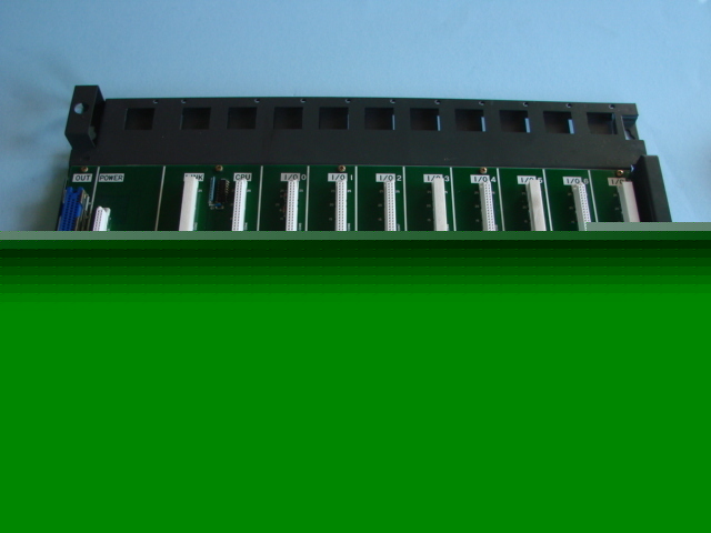 Mitsubishi melsec A38B plc 7 slot rack # 5479 g