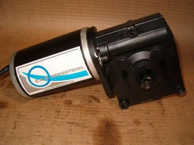 New 12 volt gearmotor permanent magnet .24 hp