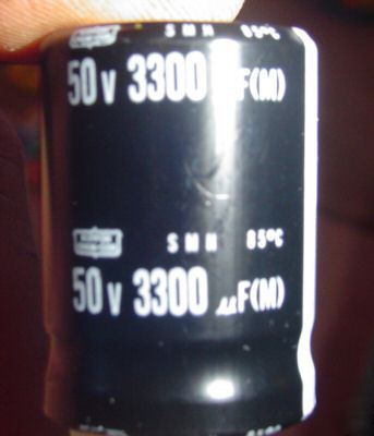 Nippon chem-con 50V 3300UF(m) capacitor 4PCS