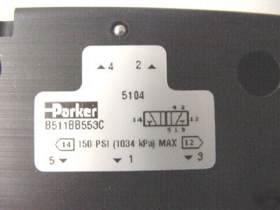 Parker B5 series low watt & remote pilot valve