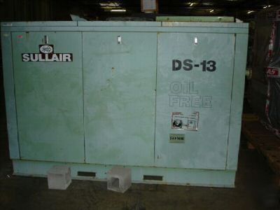 Sullair ds-13 aka sds-D200 oil free compressors