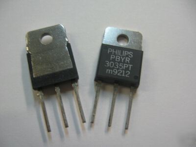 25PCS p/n PBYR3035PT ; rectifiers sot-93 2X15 amp 45V