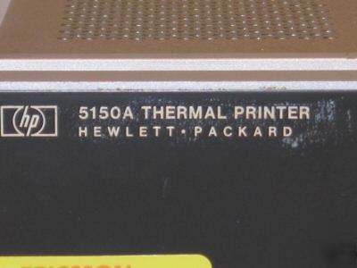 Lot of 2: hp thermal printers model#: 5150A used