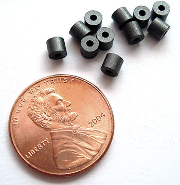 Mini ferrite core ~ .1385