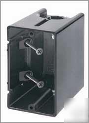 New 10 single gang electrical boxes for old or work box