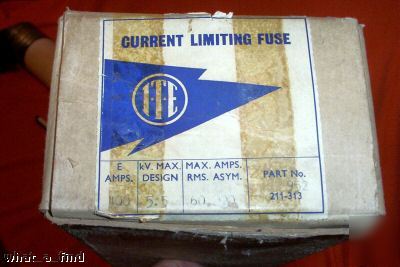 New ite 400E amp 5.5KV current limiting fuse 952 