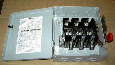 Siemans GF321N general duty enclosed switch 30 amps