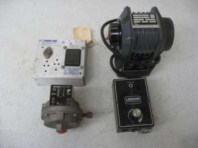 Speed, motor controls, and misc. items lot of 4