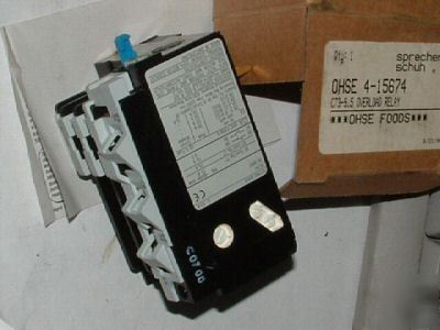Sprecher+schuh iec thermal overload relay CT3-23