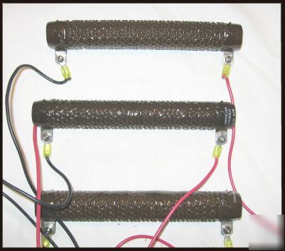 3 ohmite enamel power resistors C300K3R1E 3.1 ohm 300W