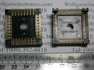 60X 3M lcc socket 68 pin w/o heatsink pcb monut 