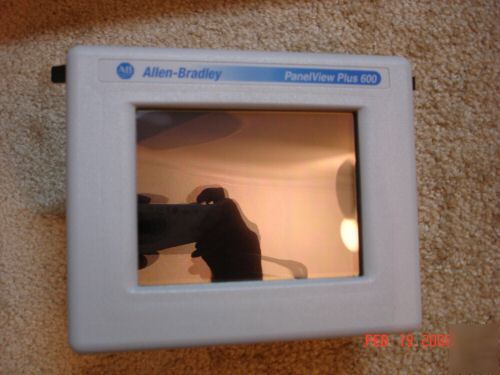 Allen bradley 2711P-T6C20D, color touch panelview plus