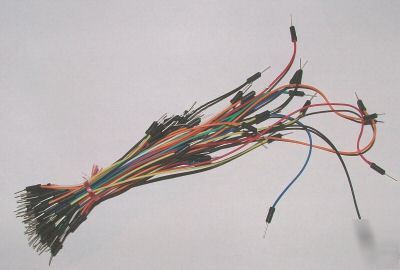 Breadboard patch lead cables (assorted bundle) pic avr