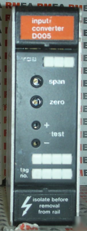 Eurotherm process automation input converter D005