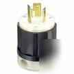 Male in-line connector -leviton 2311 plug 20A 125V