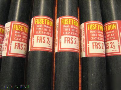 New 9 lot buss frs 2 1/2 fuse FRS2 1/2 amp 600 v 