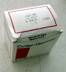 New culter hammer contact kit g-34-2 size 2 3 pole 