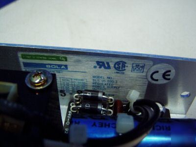 Sola regulated power supply m/n: sls-05-030-1 - used