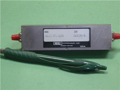 K & l microwave inc model 4L53-F1-0 / 0