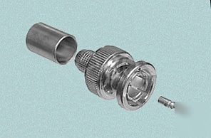 Lot (15) kings crimp style bnc connectors for RG59 