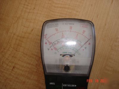 Clamp on vom meter