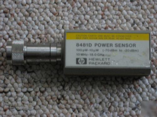 Hp 8481D diode power sensor