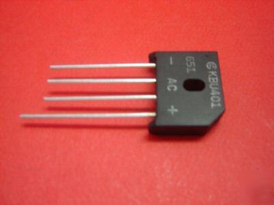 KBU401 bridge rectifier KBU401(100 units)