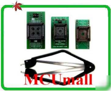 Plcc-dip 40 32 28 pin adapter & ic puller 4 programmers