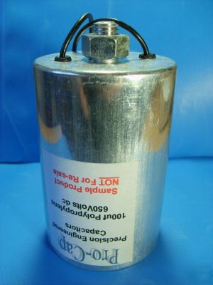 Pro-cap polypropylene 100.0UF 650V dc tube amplifier