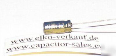 Capacitor 100V 2.2UF 5MM low-esr mainboard repair